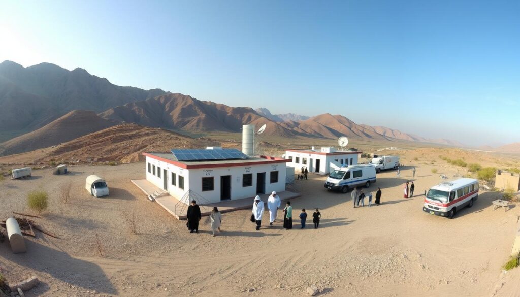 Remote Area Clinic Services facility serving communities in the Asir Mountains region