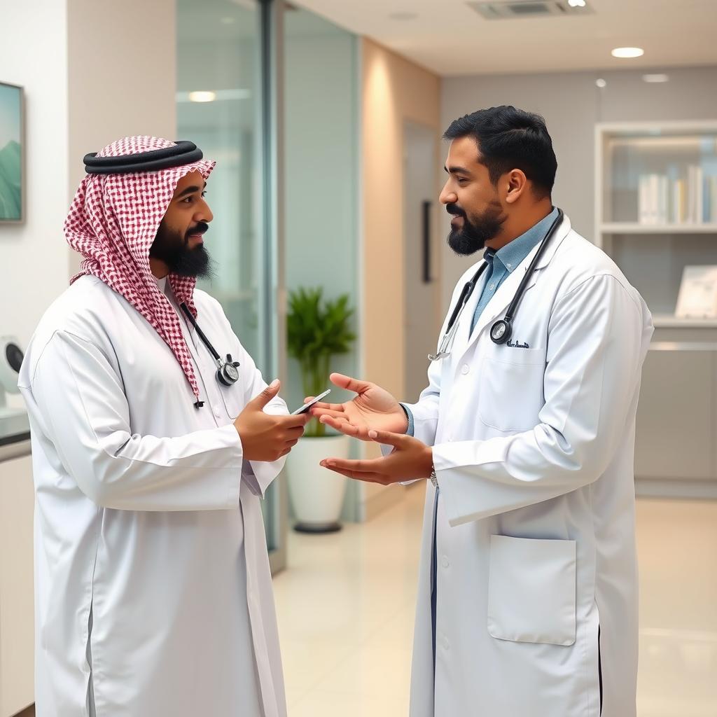 Doctor discussing treatment options with consideration for cultural preferences