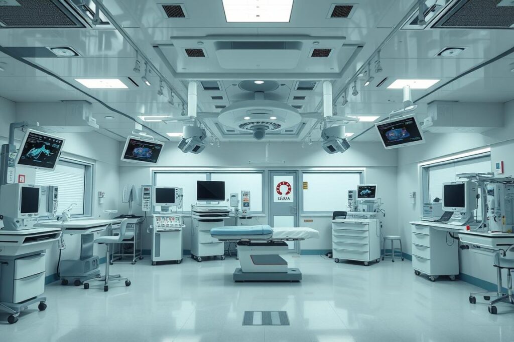 Modern offshore medical facility in Saudi Arabia with advanced equipment