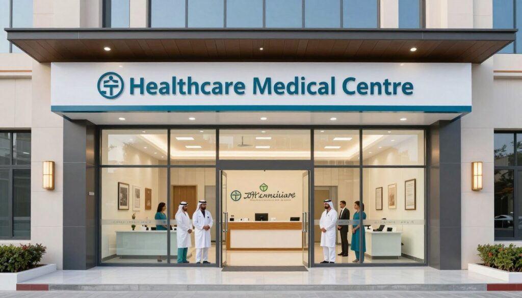 Healthcare Medical Centre in Dammam showing modern facilities and professional staff